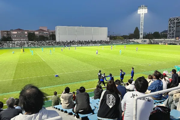 スタンドから見たグラウンド